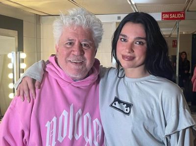 with Pedro Almodóvar

